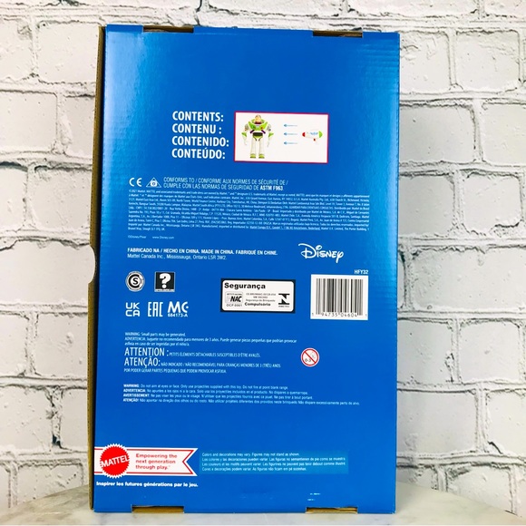 Disney Pixar Toy Story Blaster Training Buzz Lightyear 10” Movie Size Figure NEW - Picture 5 of 10